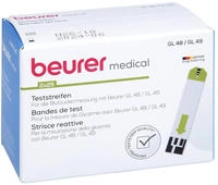 Beurer Gl48/gl49 Blutzucker Teststreifen 50 St