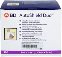 Bd Autoshield Duo Sicherheits Pen Nadel 5 mm