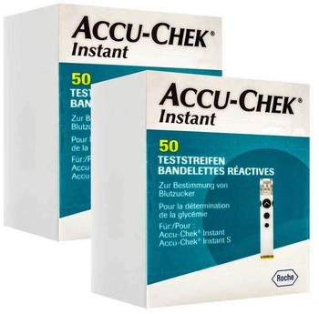 Emra-Med ACCU-CHEK Instant Teststreifen 2X50 St