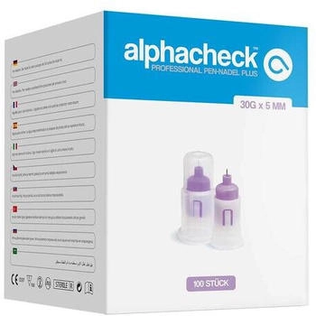 1001 Artikel Medical Alphacheck Professional Pen-nadeln Plus 100 St