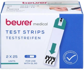 1001 Artikel Medical Beurer GL60 Blutzucker-Teststreifen