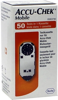 Eurim-Pharm ACCU CHEK Mobile Testkassette Plasma II 50 St Teststreifen