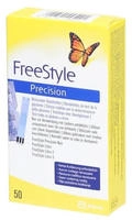 Freestyle Precision Blutzucker Teststr.o.codierung 50 St