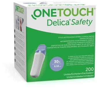 One Touch Delica Safety Einmalstechhilfe 30 G 200 St
