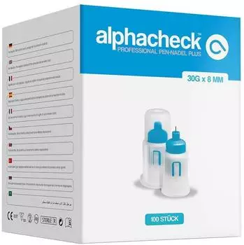 1001 Artikel Medical Alphacheck professional Pen-Nadeln Plus 30 Gx8 mm 100 St