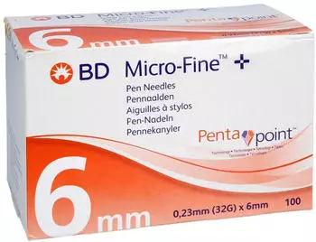 Medi-Spezial Bd Micro-fine+ Pen-nadeln 0.23x6 Mm 32 G 100 St