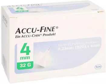 Medi-Spezial ACCU FINE Sterile Nadeln f.Insulinpens 4 100 St