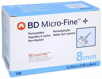 CPC Medical BD Micro-fine+ 8 Pen-Nadeln 0,25x8 mm 100 St