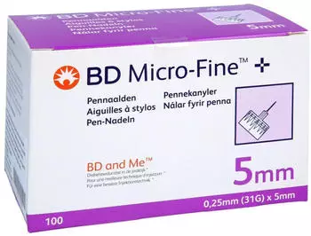 CPC Medical BD Micro-Fine + 5 Nadeln 0,25x5 mm
