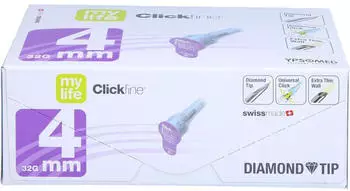 ToRa Pharma GmbH Clickfine Universal 4 Kanülen 0,23x4 mm 100 St