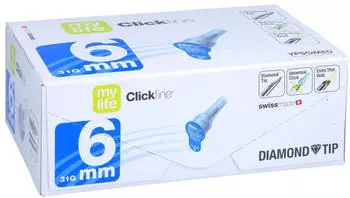 ToRa Clickfine Universal 6 Kanülen 0,25x6 mm 100 St