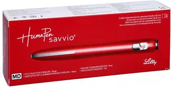 B2B Medical Humapen Savvio Rot 1 St