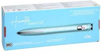 B2B Medical Humapen Savvio Blau 1 St