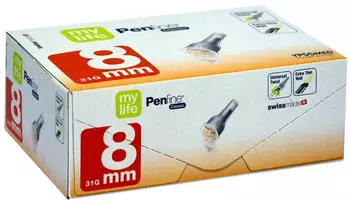 Acti Medi PEN-NADELN Classic 8 mm 31 G 100 St