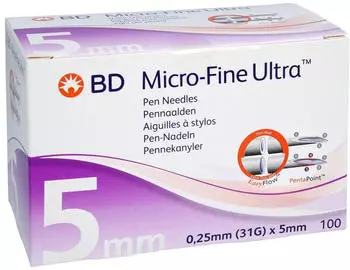 Acti Medi Bd MICRO-FINE Ultra Pen-Nadeln 0,25x5 mm 31 G 100 St