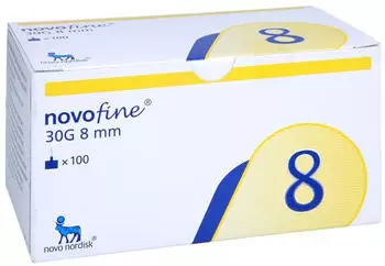 Eurim-Pharm Novofine 8 Kanülen 0,30x8 mm 100 St