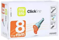 Clickfine Universal 8 Kan&uuml;len 0,25x8 mm 100 St