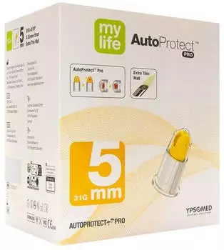 Medi-Spezial Mylife Autoprotect Pro Sich.-Pen-Nadeln 5 mm 31 G