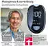 Aktivmed GlucoCheck GOLD Blutzuckermessgerät (mg/dl) + 110 Blutzuckerteststreifen, 10 Lanzetten, 1 Stechhilfe, 1 Etui