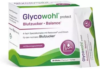Heilpflanzenwohl GmbH Glycowohl Blutzucker Balance m.Reduc.&Chrom Sticks 30 Stk.
