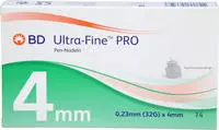Bd Ultra-fine Pro Pen-nadeln 4 Mm 32 G 0,23 Mm