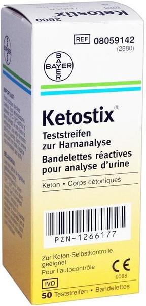 Bayer Ketostix Teststreifen (50 Stk.)