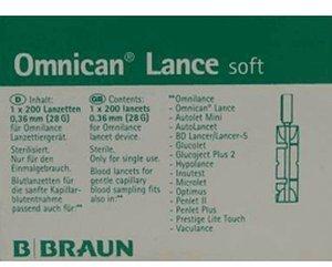 B. Braun Omnican Lance Soft Lanzetten (200 Stk.)