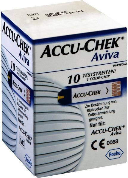 Accu-Chek Aviva Teststreifen Plasma II (10 Stk.)