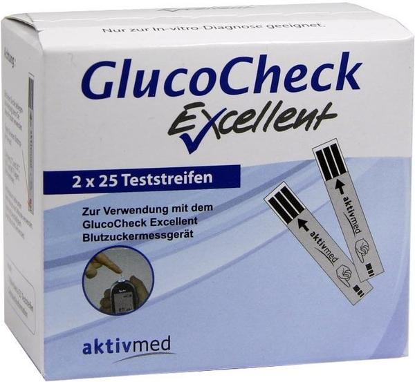 Aktivmed Gluco Chek Excellent Teststreifen (50 Stk.)