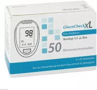 PZN-DE 07543519, Aktivmed Gluco Check Xl Blutzuckerteststreifen 50 stk