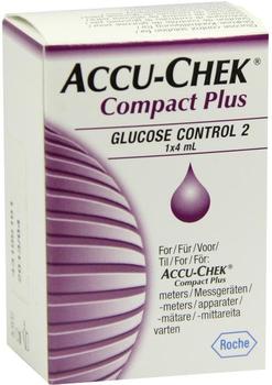 Accu-Chek Compact Plus Glucose Control 2 Lösung (4 ml)