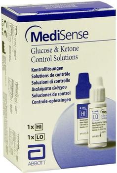 Abbott Medisense Kontrolllösung Glukose + Ketone H/l (2 Stk.)