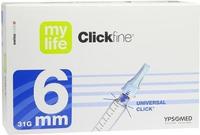 Mylife Clickfine Pen-nadeln 6 mm 31 G 100 St