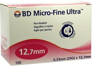 Becton Dickinson Bd Micro Fine Ultra Pen-Nadeln 0,33 x 127 mm (100 Stk.)