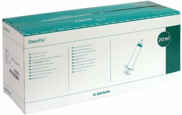 B. Braun Omnifix Einmalspritzen Lock 20 ml zentrisch (100 Stk.)