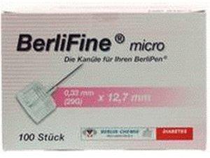 Berlin-Chemie Berlifine Micro Kanülen 0,33 x 12,7 mm (100 Stk.)