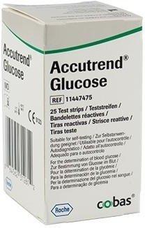 Roche Accutrend Glucose Teststreifen (25 Stk.)