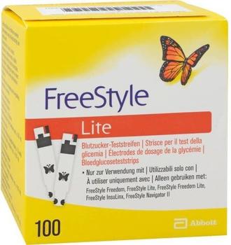 Count Price Company Freestyle Lite Teststreifen ohne Codieren (100 Stk.)