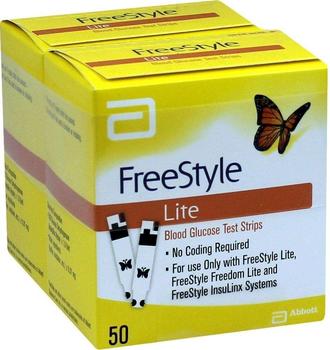 AxiCorp Freestyle Lite Teststreifen ohne Codieren (100 Stk.)