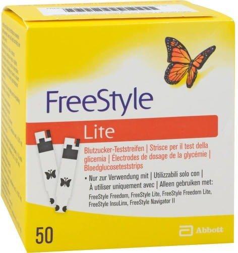 Count Price Company Freestyle Lite Teststreifen ohne Codieren (50 Stk.)