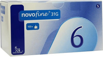 Novo Nordisk Novofine 6 Kanülen 0,25 x 6 mm (100 Stk.)