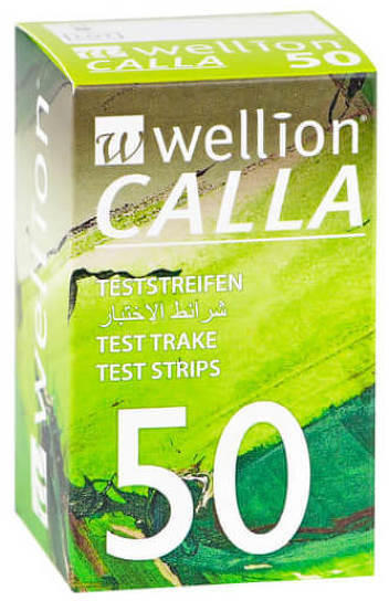 1001 Artikel Medical Wellion Calla Blutzucker Teststreifen (50 Stk.)