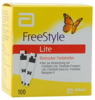Freestyle Lite Teststreifen ohne Codiere 100 St