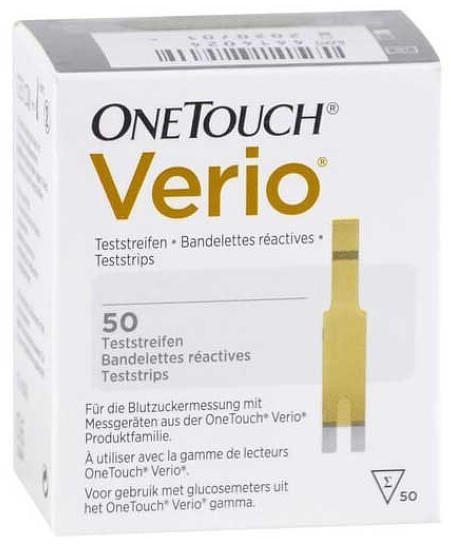 AxiCorp One Touch Verio Teststreifen (2 x 25 Stk.)