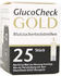 Aktivmed GlucoCheck Gold Blutzuckerteststreifen (25 Stk.)