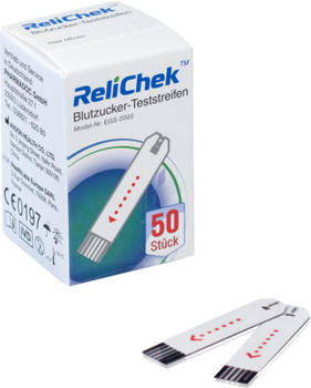 Pharmadoc Relichek Blutzuckerteststreifen (50 Stk.)
