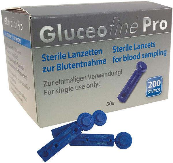 Metrado Gluceofine Pro Blutentnahmelanzetten (200 Stk.)