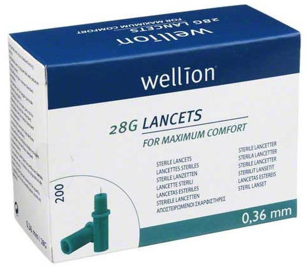 Wellion Lancets 28G ( 200 Stk.)