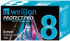 Wellion Protect Pro Safety Pen-needles 30G 8 mm (100 Stk.)