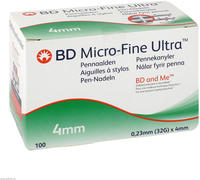 Bd Micro-fine Ultra Pen-nadeln 0,23x4 mm